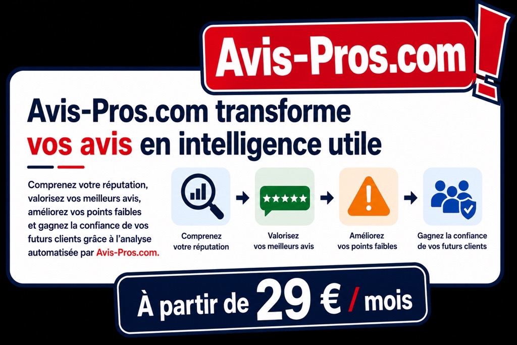 Transforme vos avis en intelligence utile